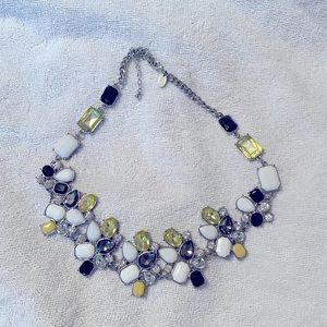 Yellow and Black statement necklace